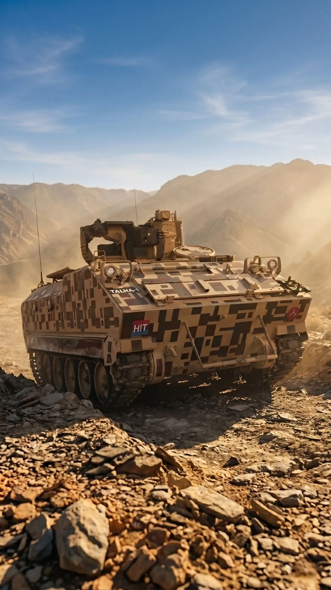 APC Talha armoured personnel carrier manufactured by Margalla Heavy Industries Limited