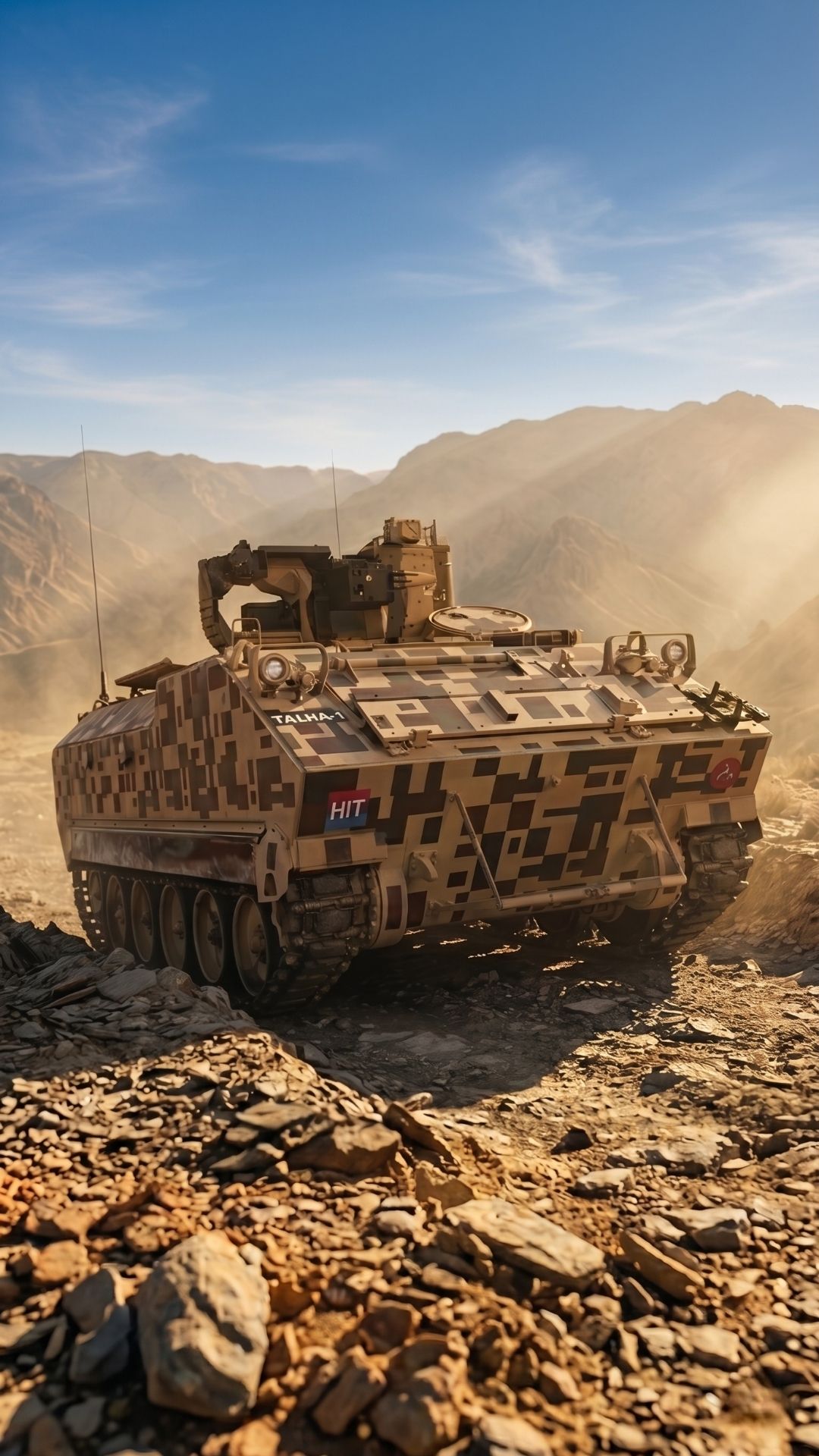 APC Talha armoured personnel carrier manufactured by Margalla Heavy Industries Limited