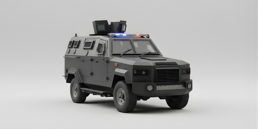 ASV Mohafiz-V armoured security vehicle by Margalla Heavy Industries Limited
