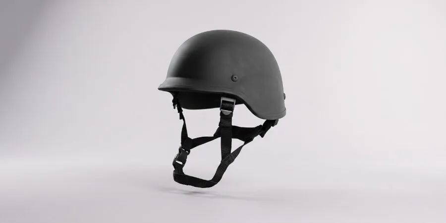 Multi layer Aramid Kevlar tactical helmet with fragmentation and handgun protection high strength composite armor